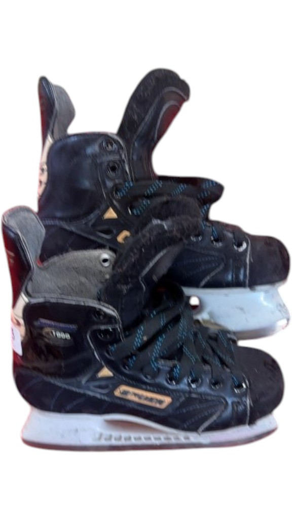 Bauer Vapor X1000 Hockey Skates Used Size 3 - image 1