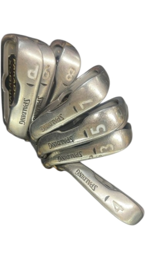 Spalding Paradox Women's Oversize Iron Set 3-9 (No 6) + PW Graphite Used - image 1
