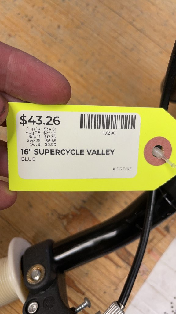 16" Supercycle Valley Kids Bike - Blue