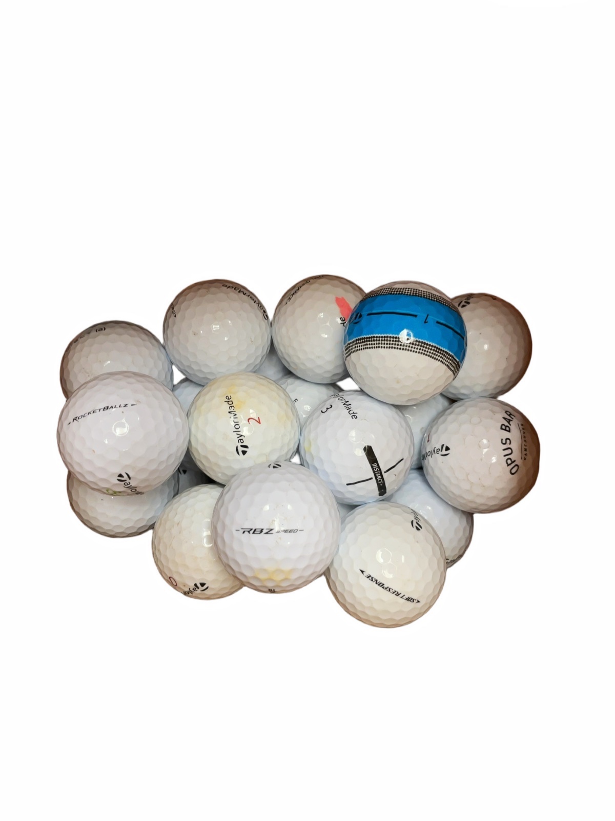 24 TaylorMade Golf Balls Mix - image 1