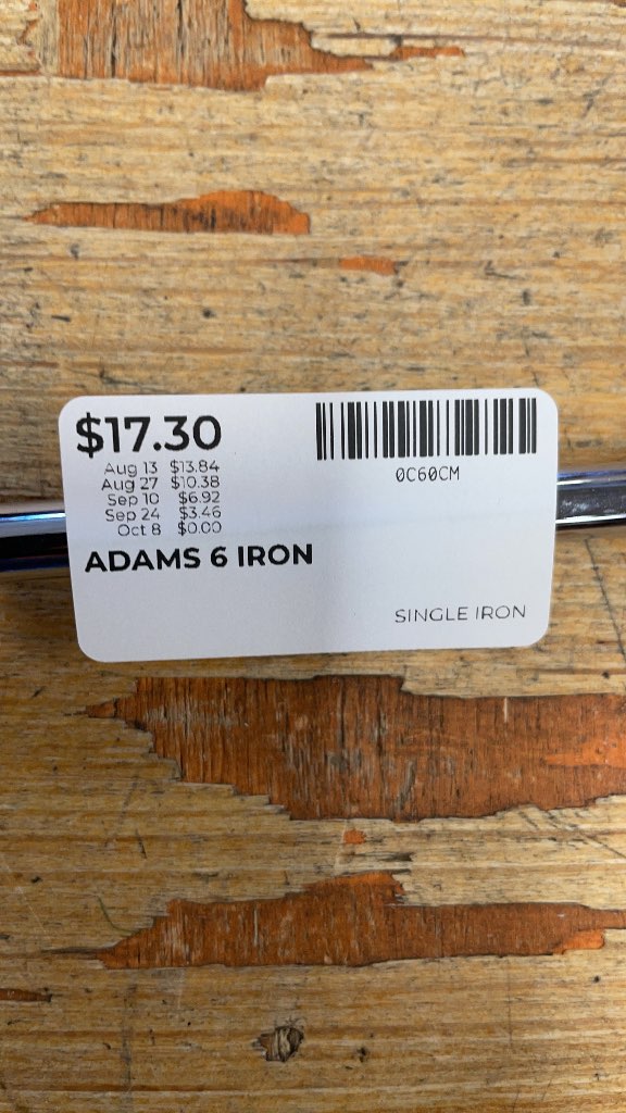 Adams Golf Idea a2 Hybrid 6 Iron