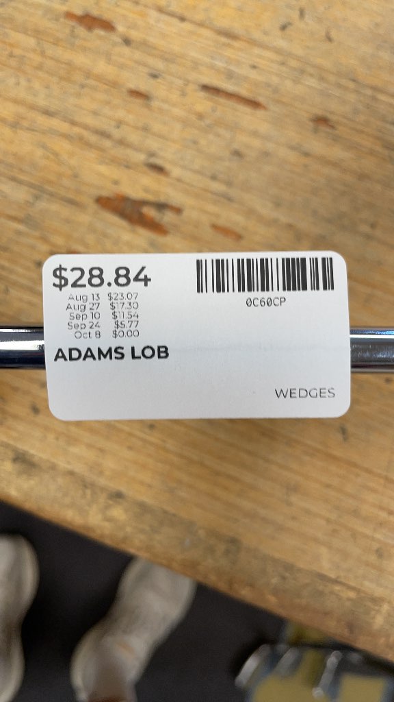Adams Golf TL914 Lob Wedge