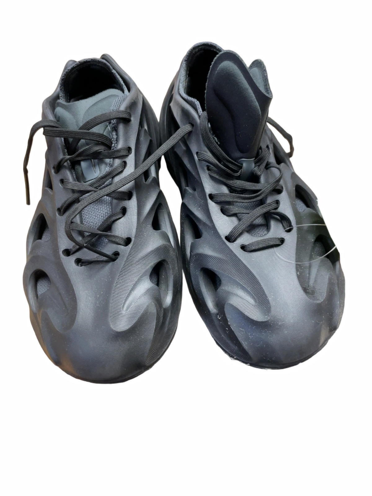 Adidas Adifom Q Size 7 Black Sneakers - image 1