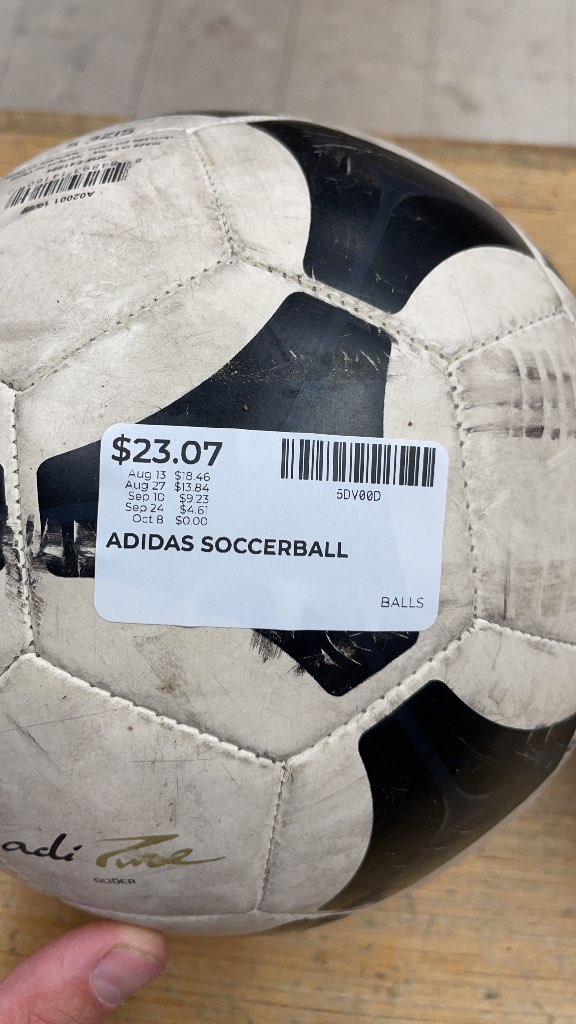 Adidas adiPure Glider Soccer Ball