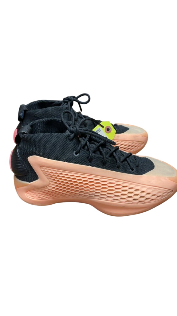 Adidas AE 1 Court Shoes - Pink/Black - Size 7