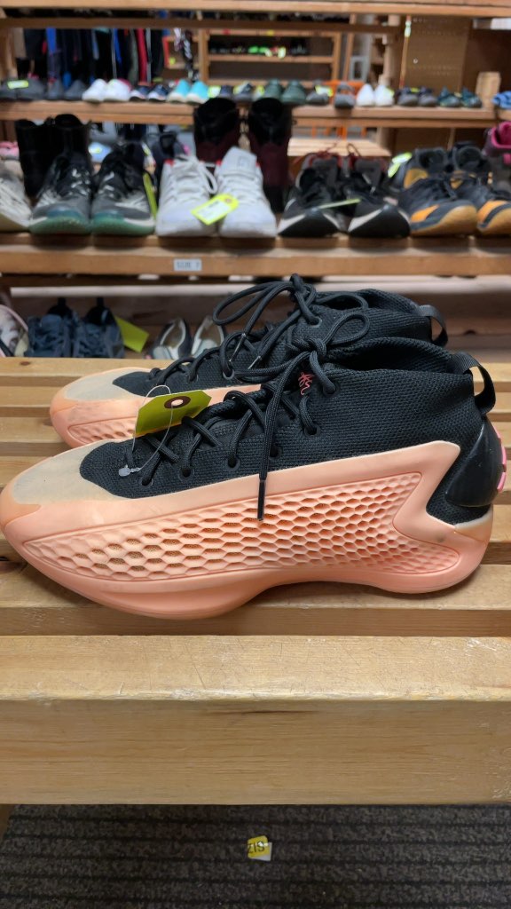 Adidas AE 1 Court Shoes - Pink/Black - Size 7