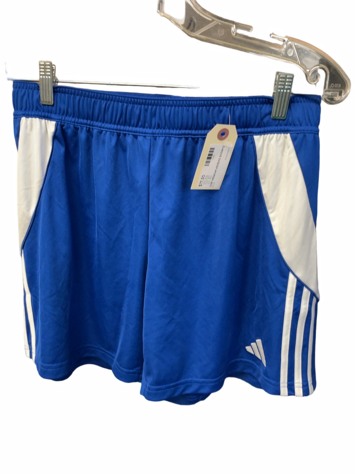 Adidas AEROREADY Size Medium Blue Soccer Shorts - image 1