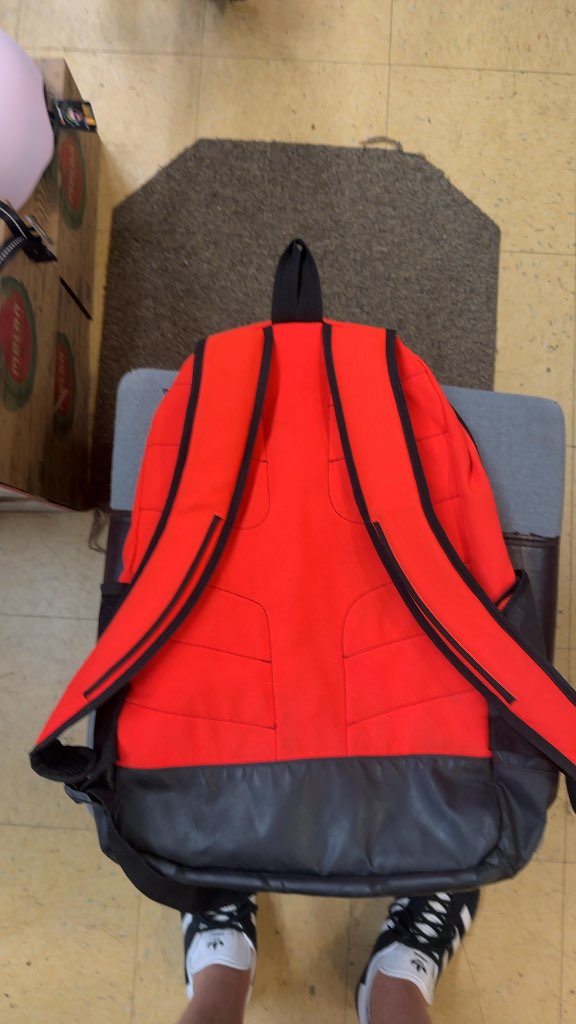Adidas Backpack Red and Black Good Condition