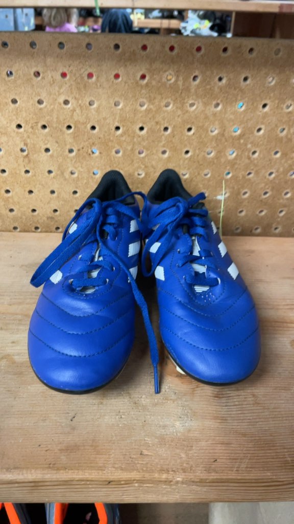Adidas Blue Soccer Cleats - Size 3
