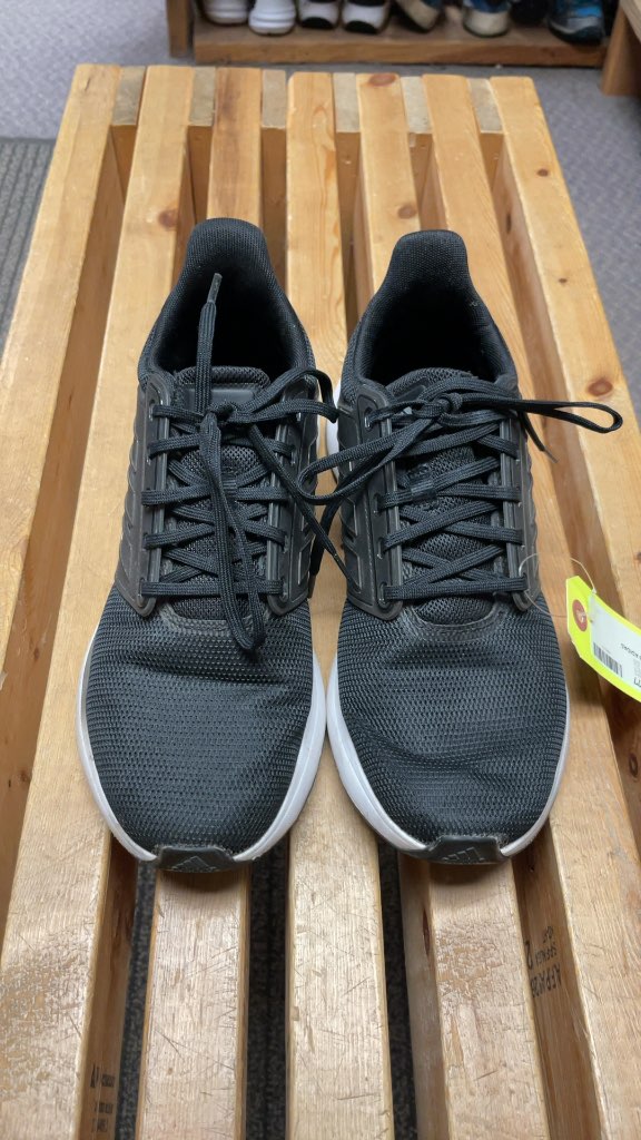 Adidas Cloudfoam Running Shoes - Black - Size 9