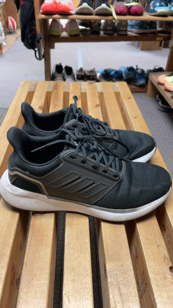 Adidas Cloudfoam Running Shoes - Black - Size 9
