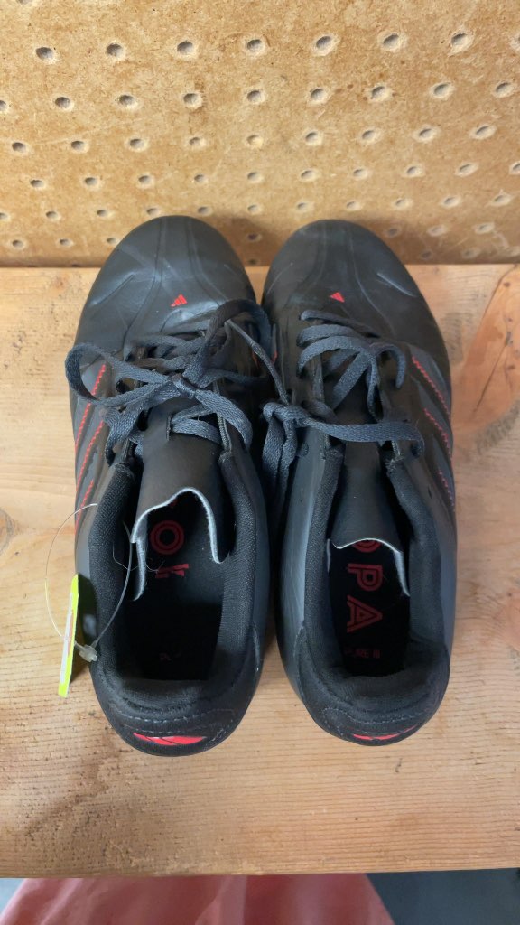 Adidas Copa Soccer Cleats Size 3 Black/Red
