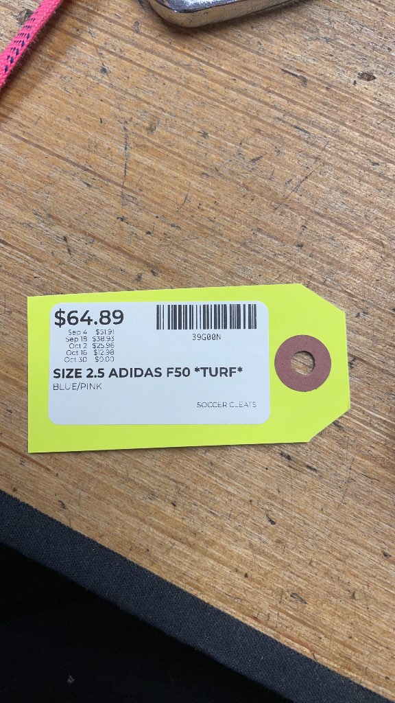 Adidas F50 Turf Soccer Cleats