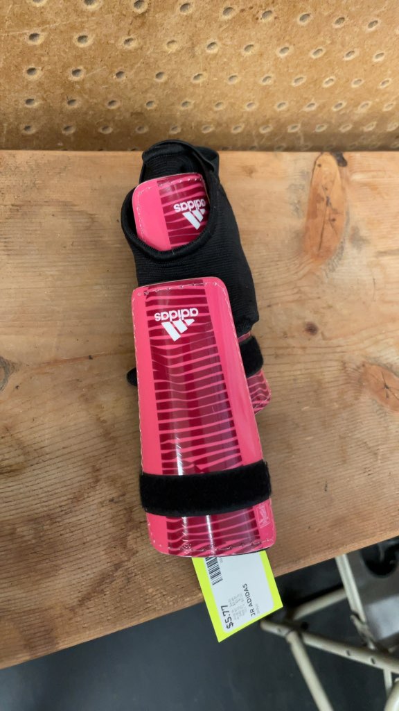 Adidas Junior Soccer Shin Pads - Pink