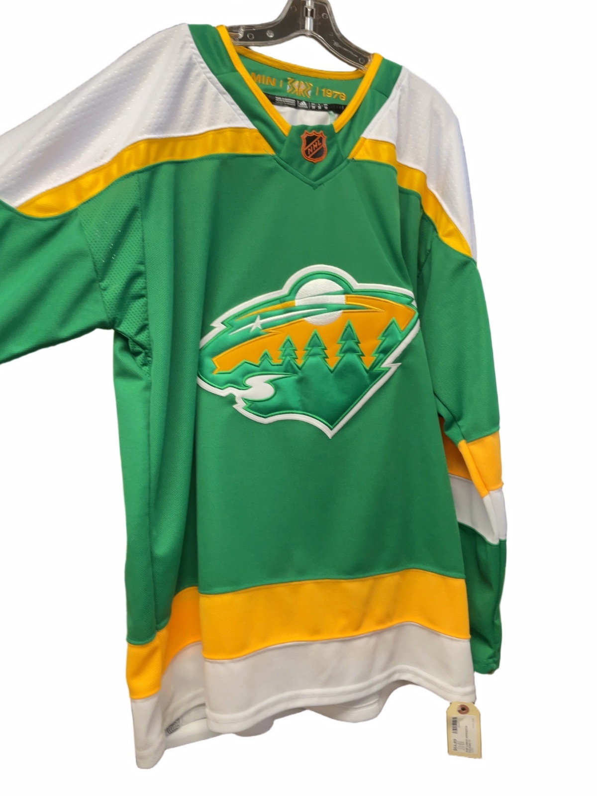 Adidas Minnesota Wild Marcus Foligno #17 Jersey Size Large - image 1
