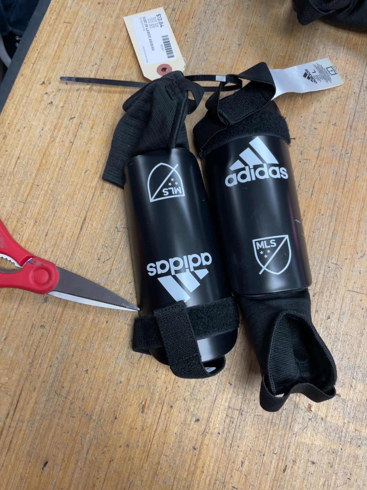 Adidas MLS Shin Pads JR LARGE Black/White