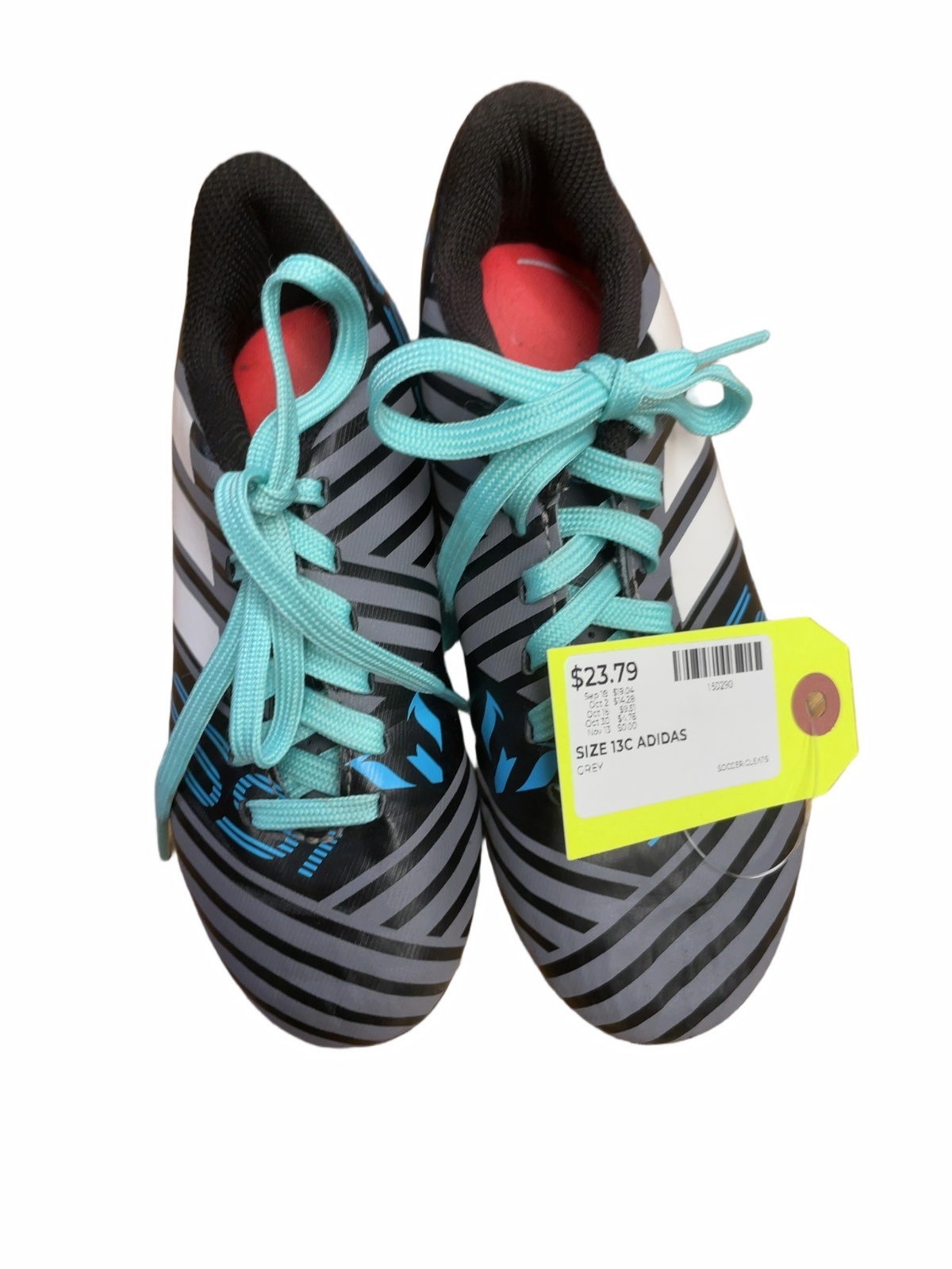 Adidas Nemeziz Size 13C Soccer Cleats - image 1