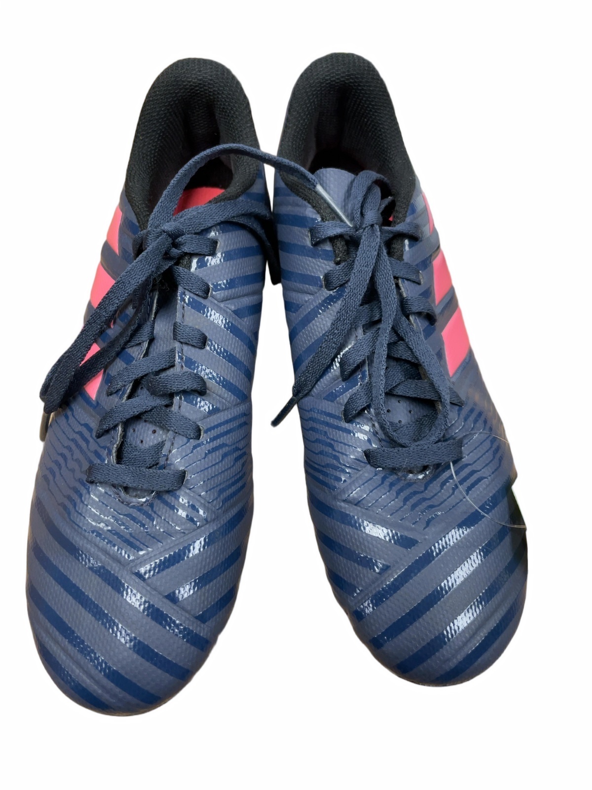 Adidas Nemeziz Size 6 Navy/Pink Soccer Cleats - image 1