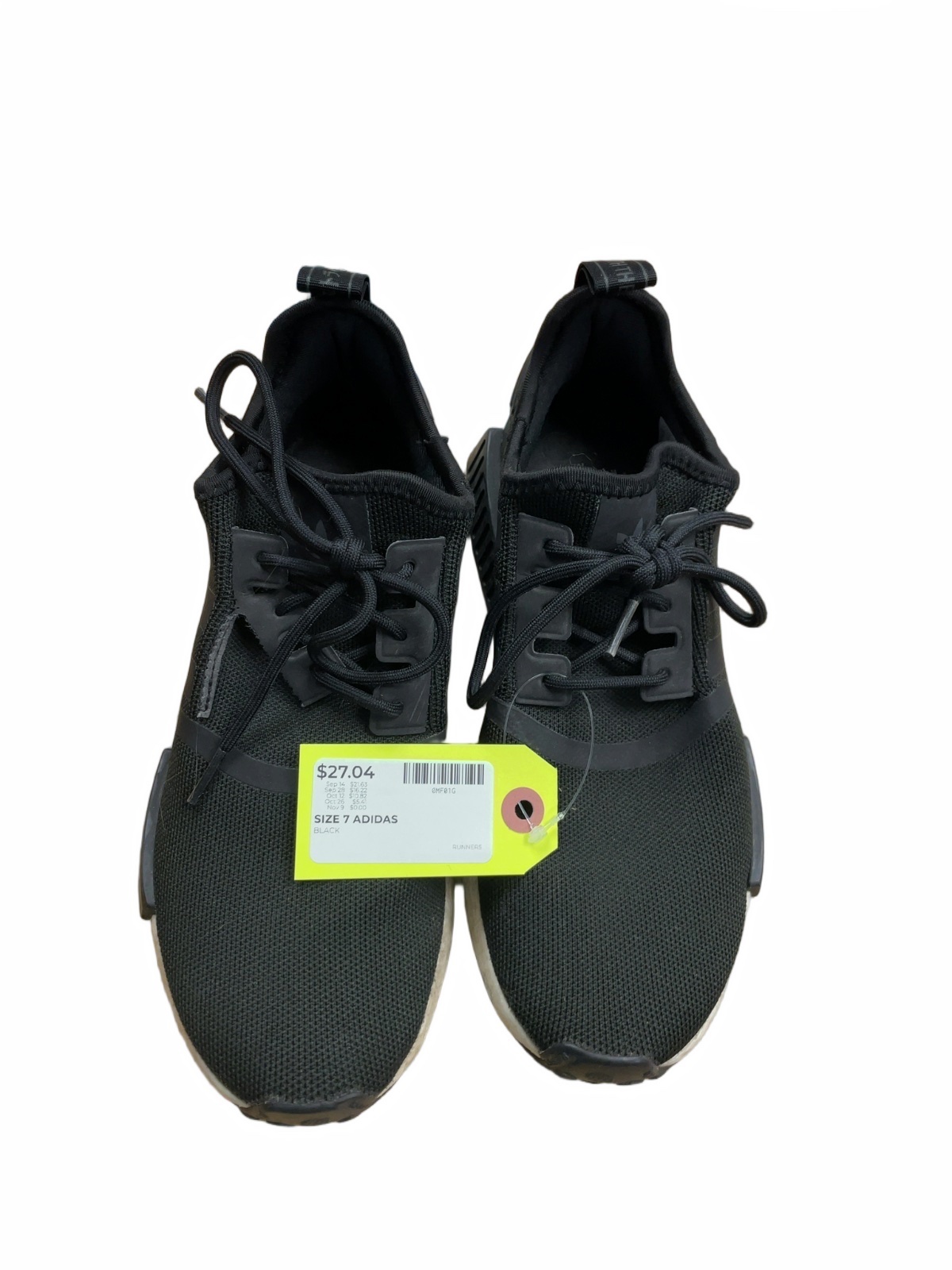 Adidas NMD Size 7 Black Runners - image 1