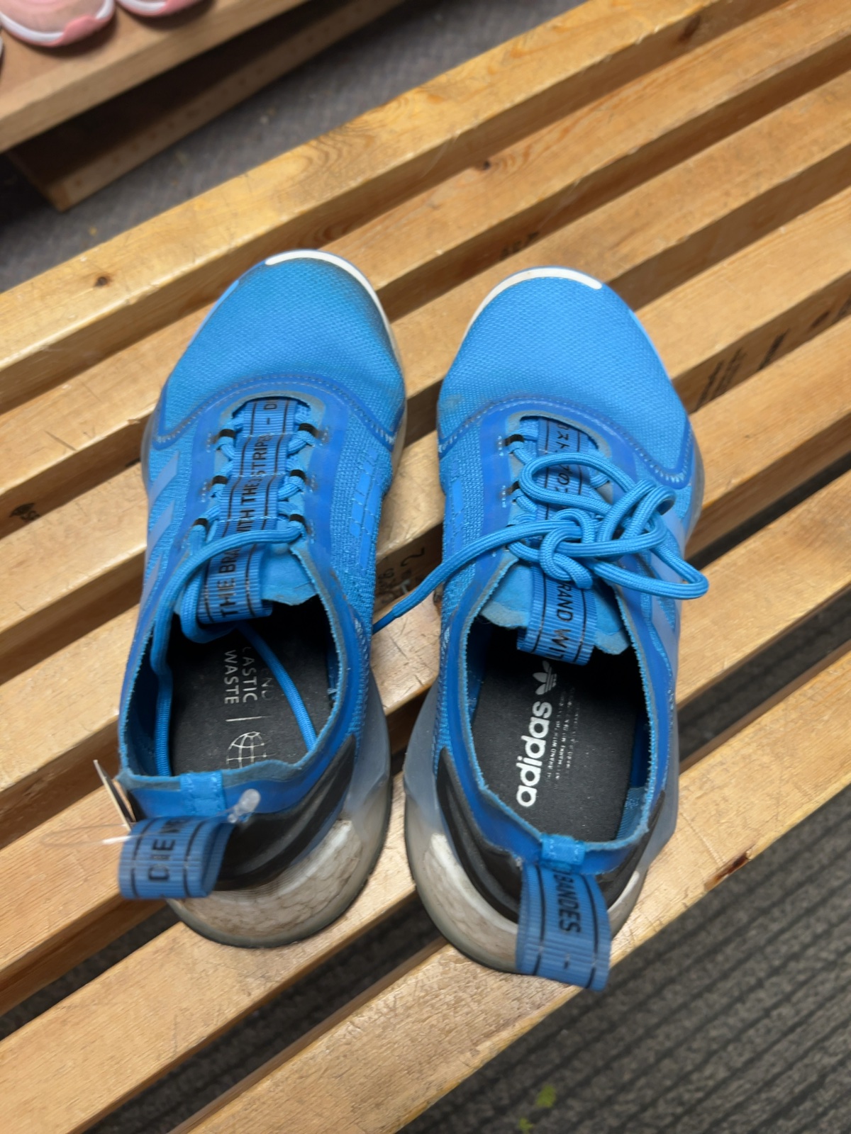 Adidas NMD_V3 Size 5.5 Blue Runners