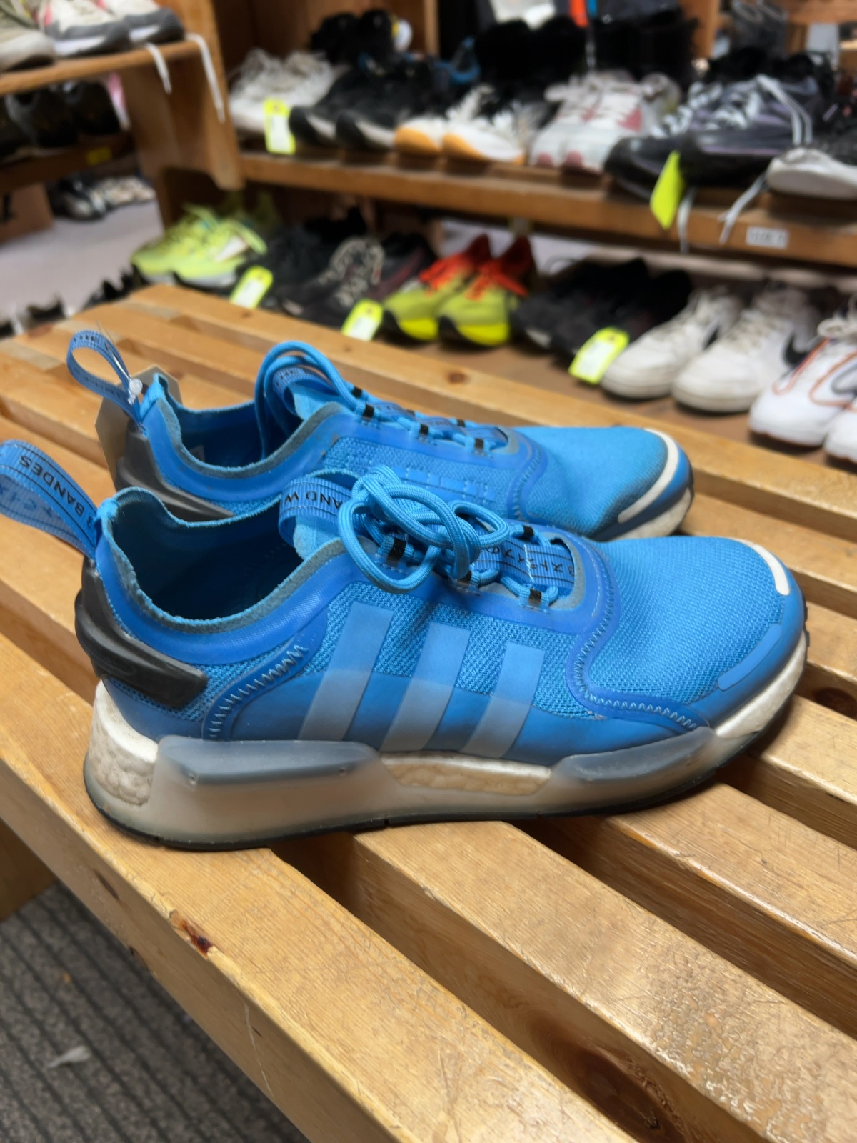 Adidas NMD_V3 Size 5.5 Blue Runners