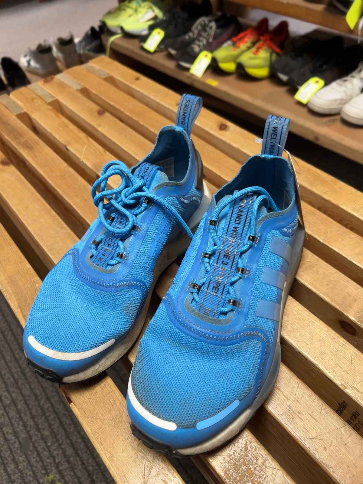 Adidas NMD_V3 Size 5.5 Blue Runners