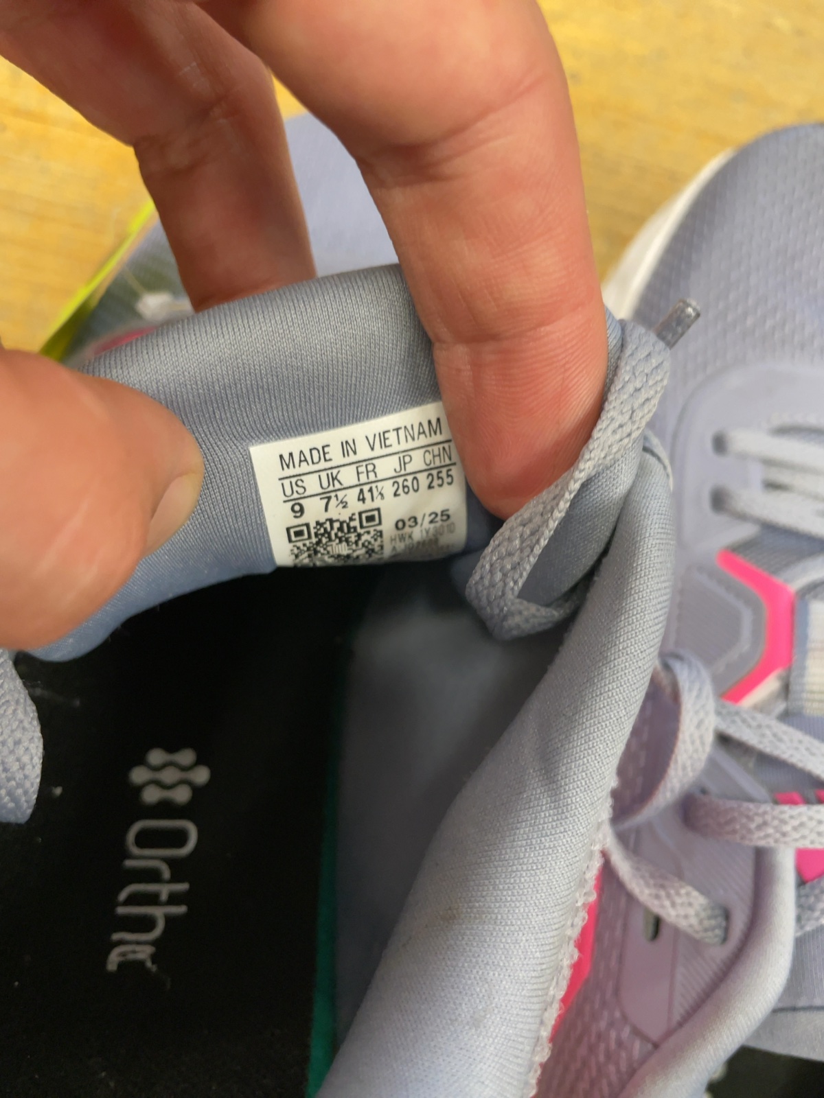 Adidas Ortholite Women's Running Shoes - Size 9