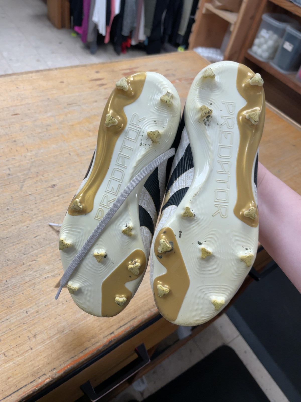 Adidas Predator Size 2 Soccer Cleats