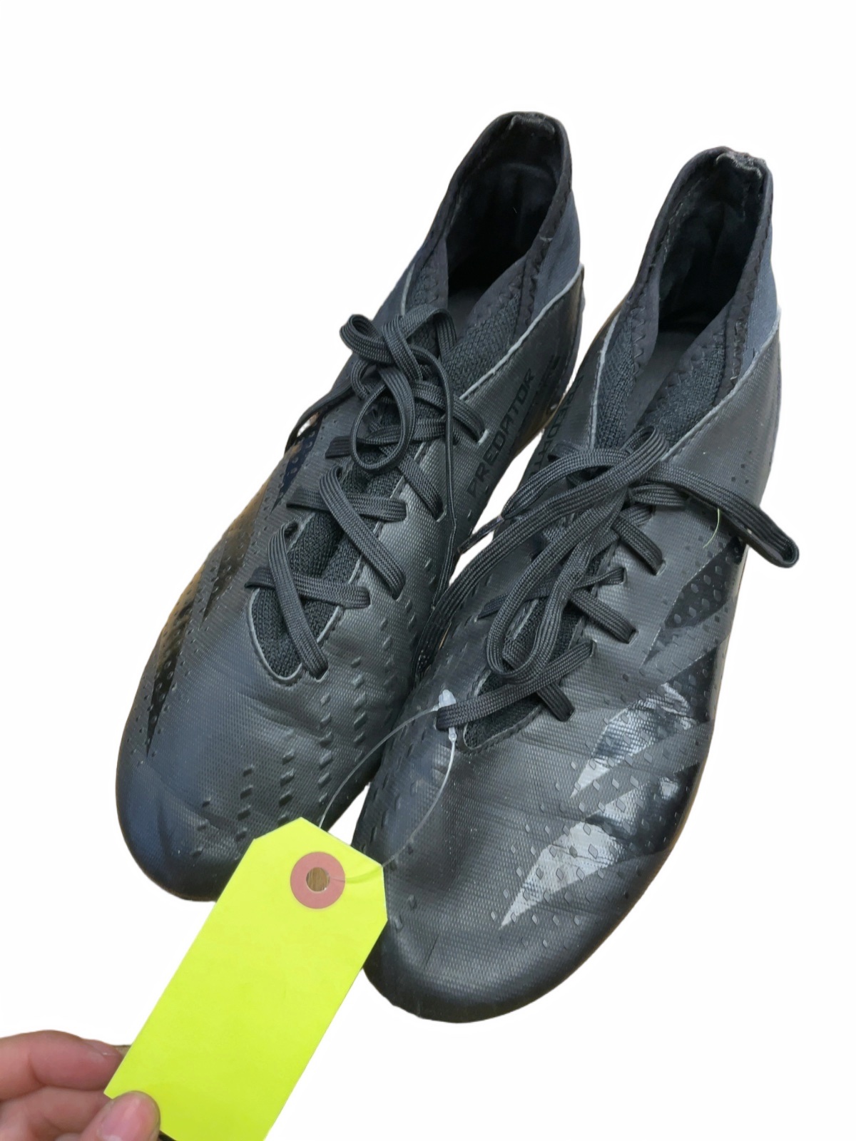 Adidas Predator Size 5.5 Black Soccer Cleats - image 1