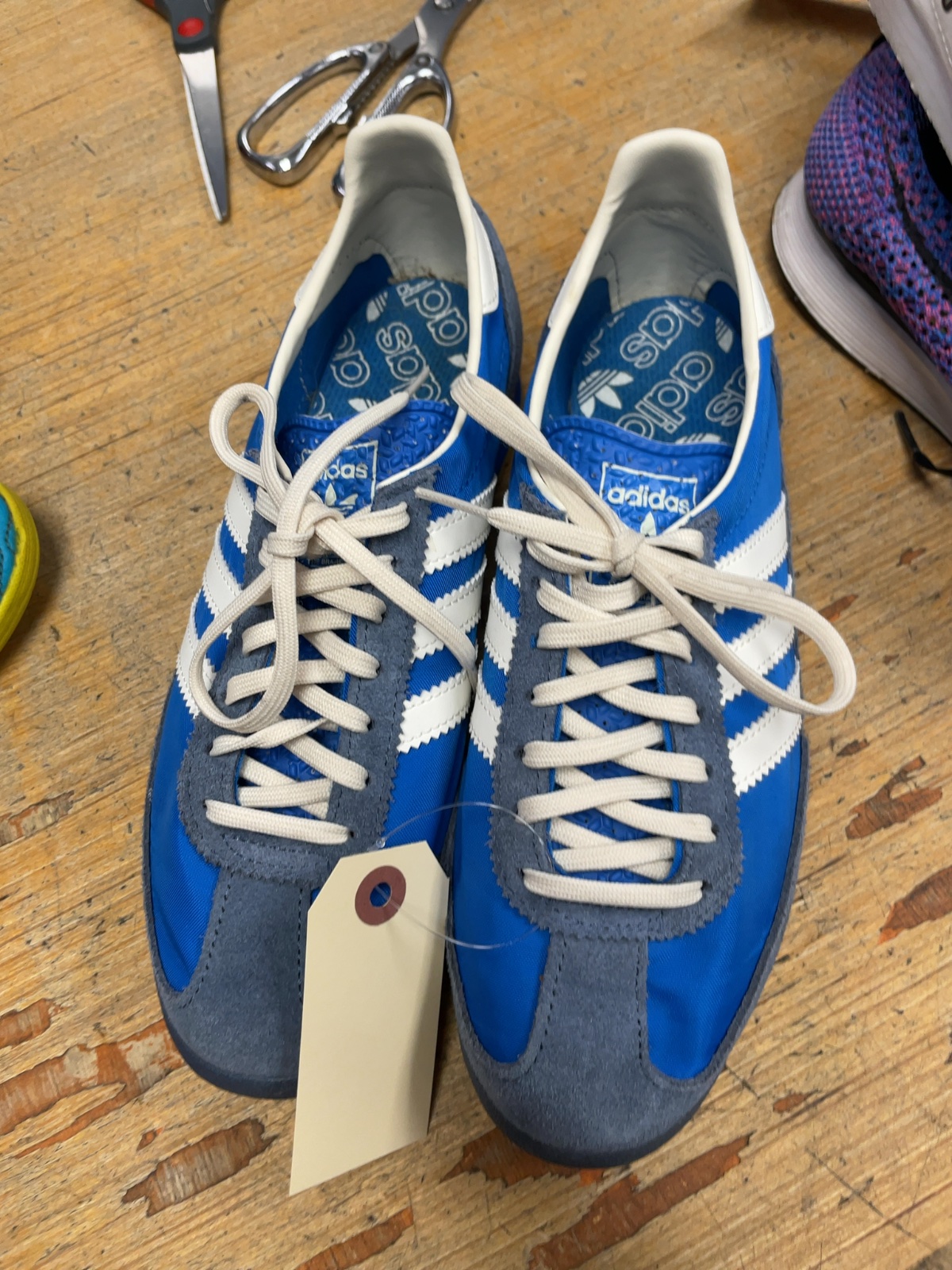 Adidas SL 72 Size 6.5 Blue Sneakers