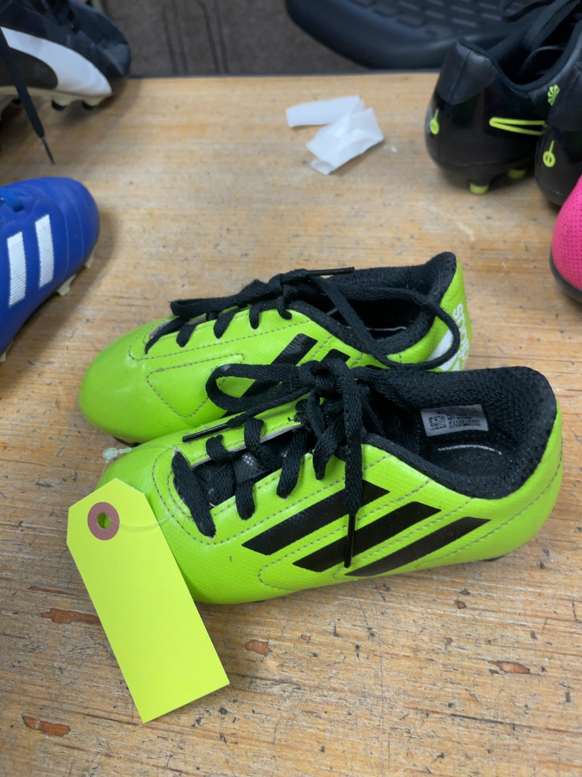 Adidas Soccer Cleats 11C Yellow/Black