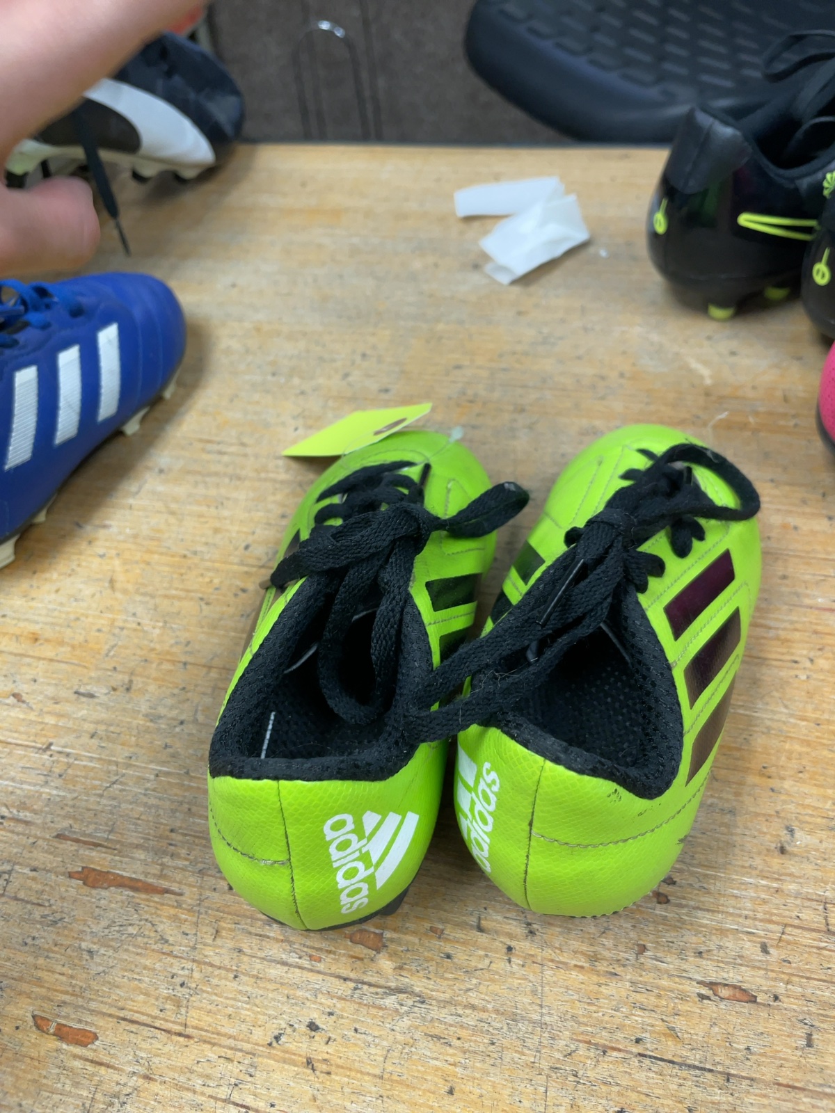 Adidas Soccer Cleats 11C Yellow/Black