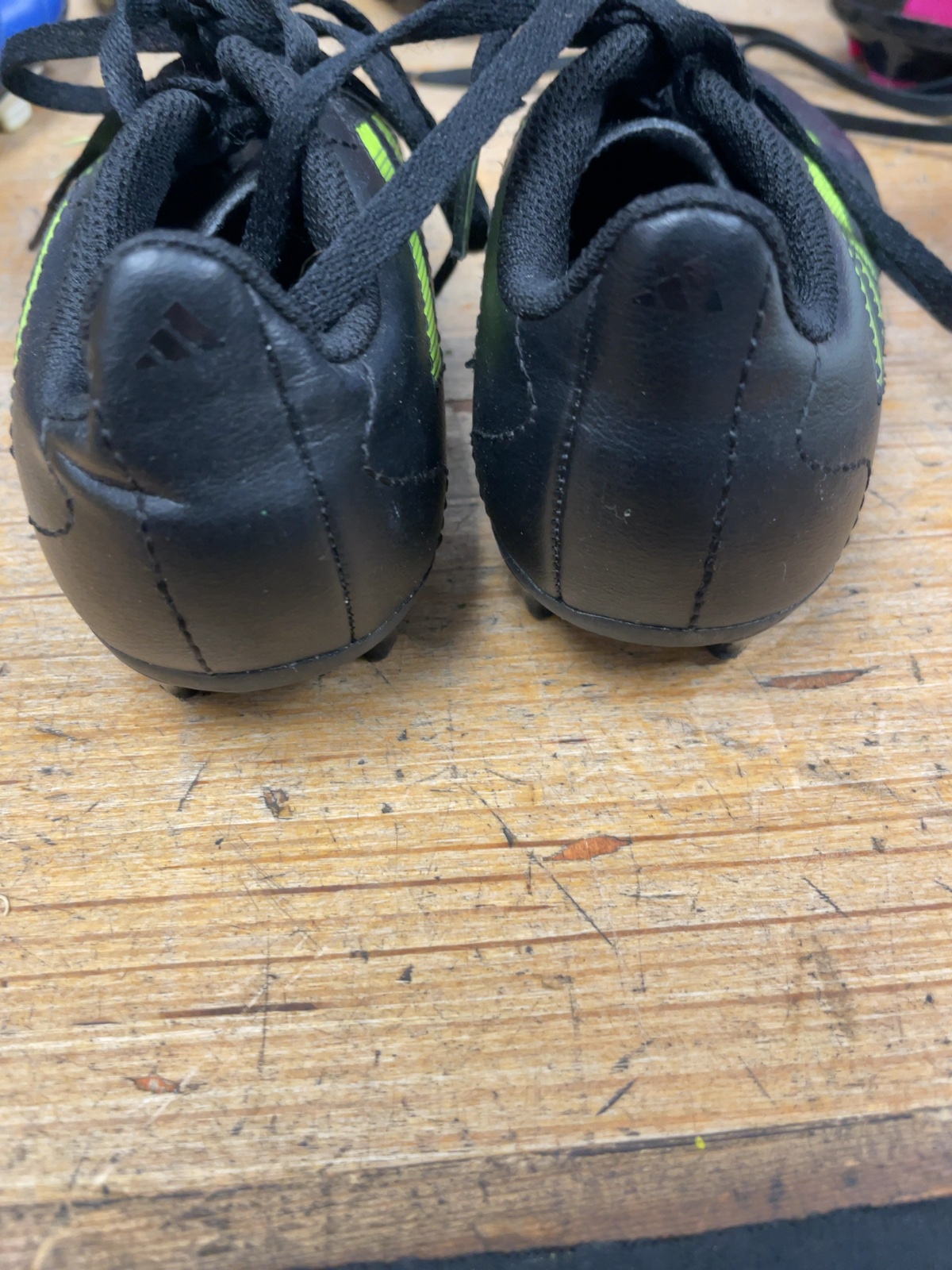 Adidas Soccer Cleats 13C Black/Yellow