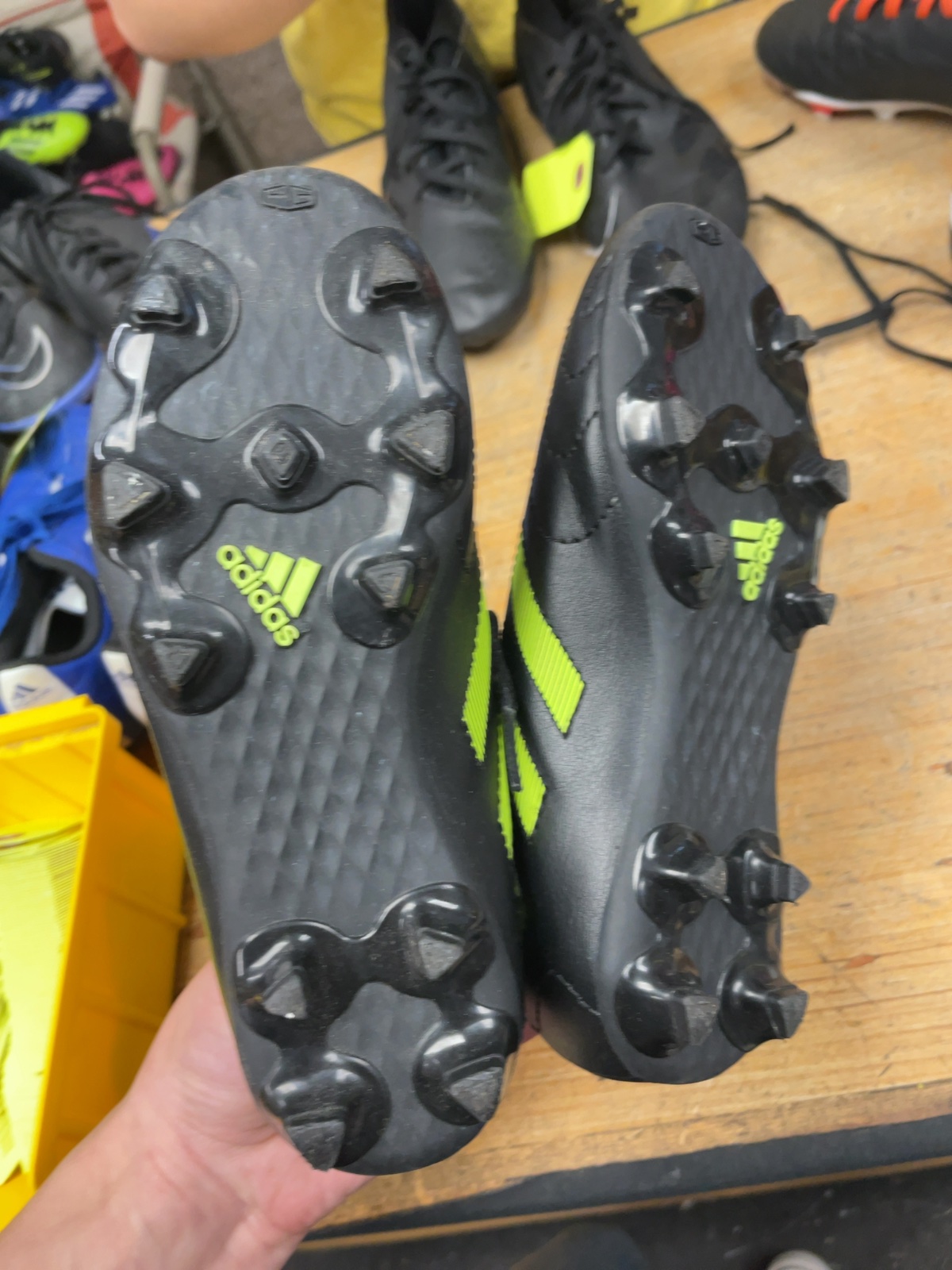 Adidas Soccer Cleats 13C Black/Yellow