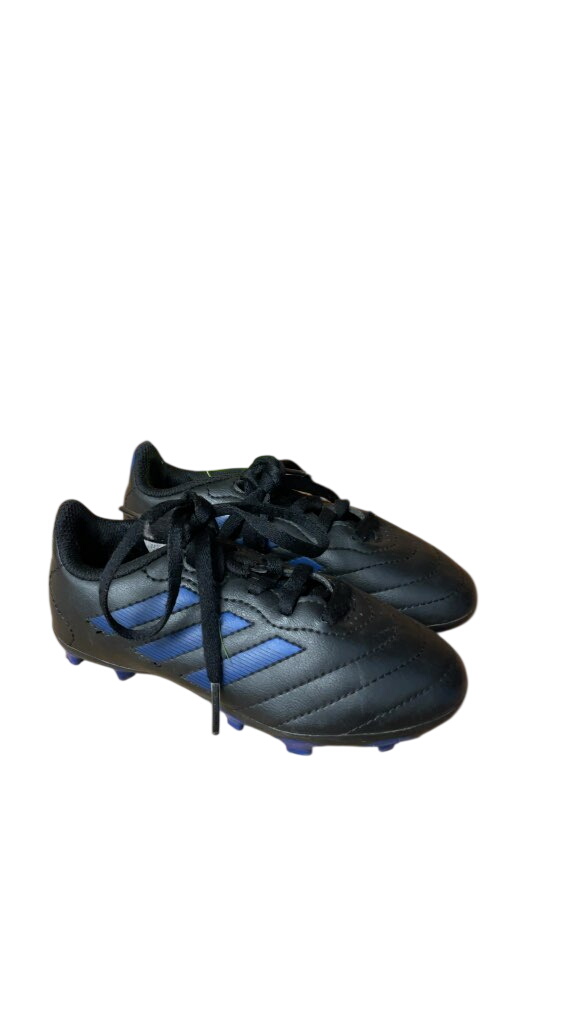 Adidas Soccer Cleats - Black/Blue - Size 10.5C - image 1