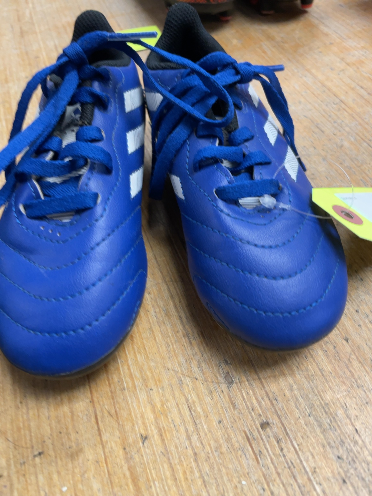 Adidas Soccer Cleats Size 11C Blue/White