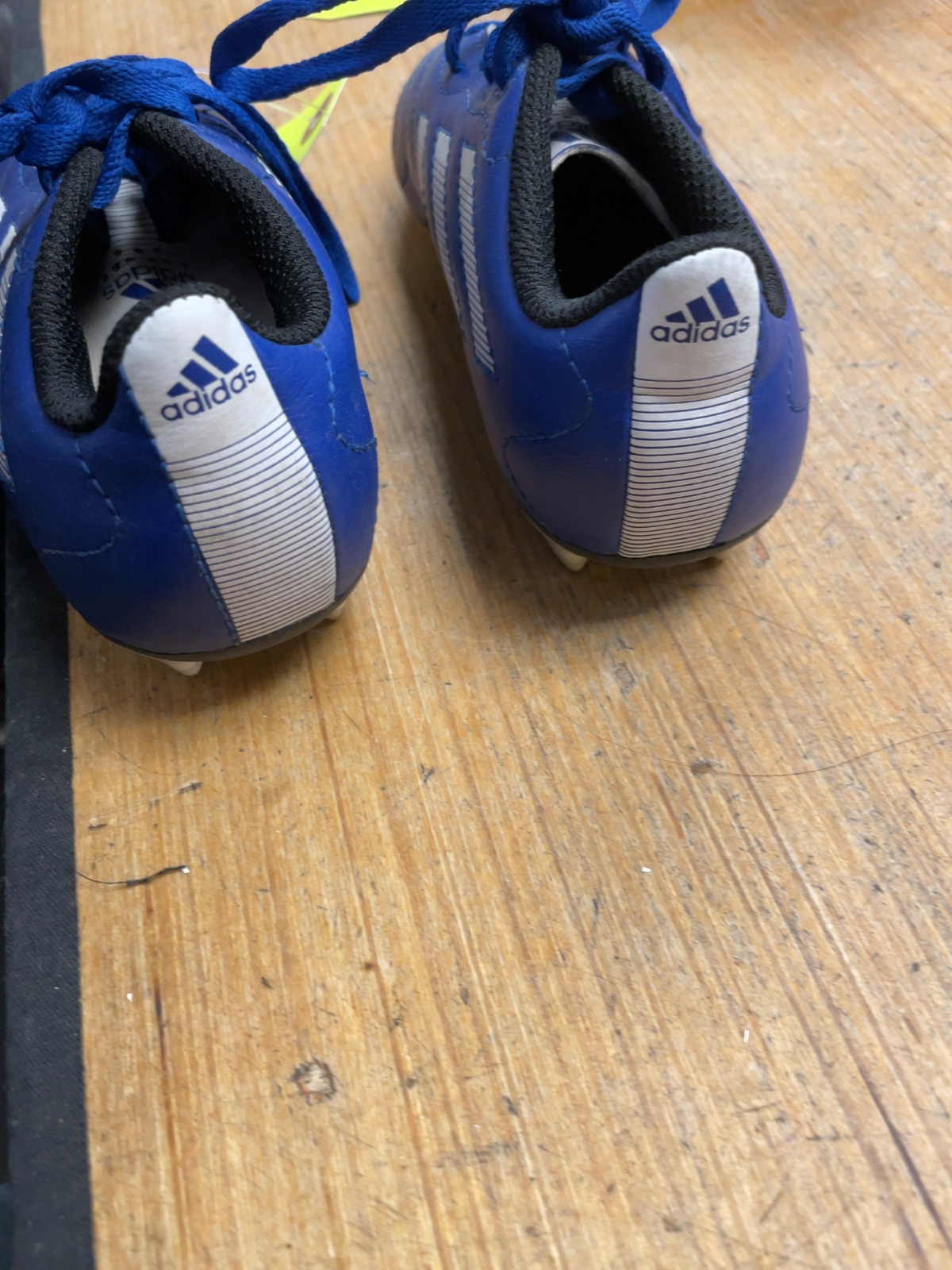 Adidas Soccer Cleats Size 11C Blue/White