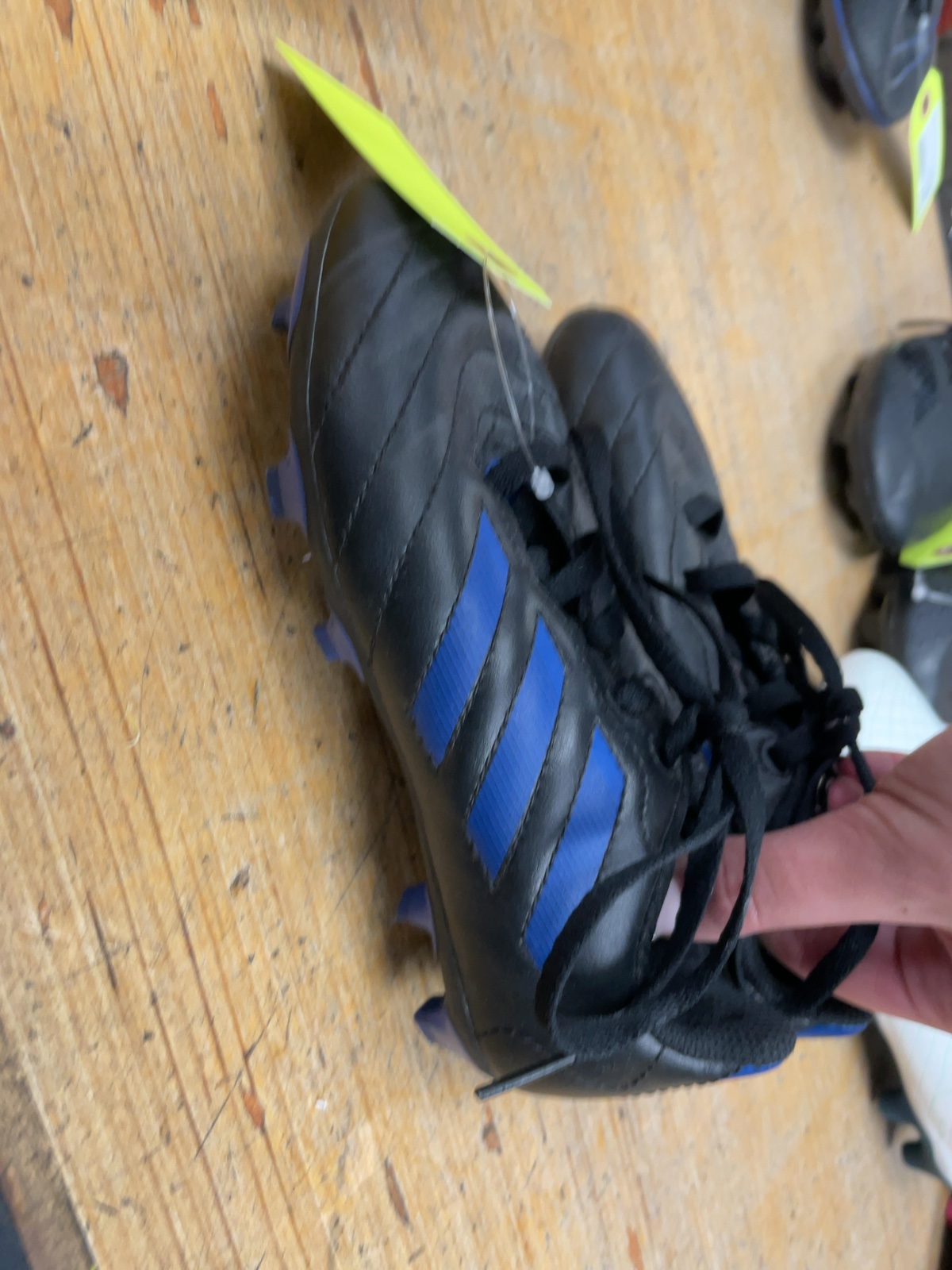 Adidas Soccer Cleats Size 13C Black/Blue