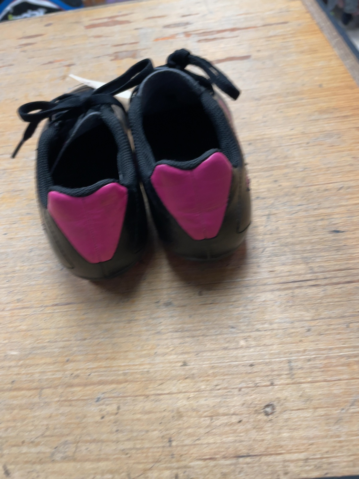 Adidas Soccer Cleats Size 3 Black/Pink