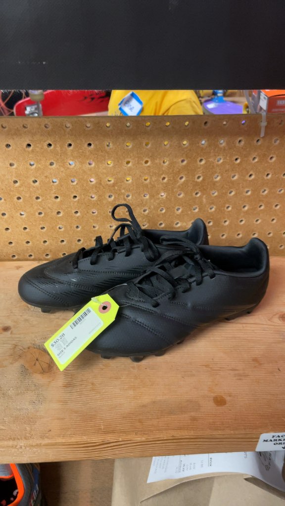 Adidas Soccer Cleats - Size 5 - Black