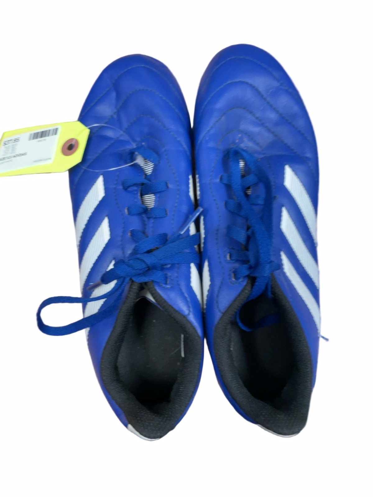 Adidas Soccer Cleats Size 5.5 Blue/White - image 1