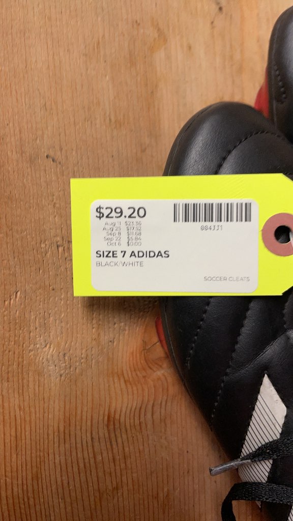 Adidas Soccer Cleats Size 7