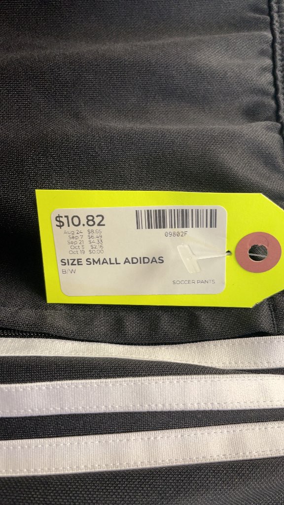 Adidas Soccer Pants - Size Small