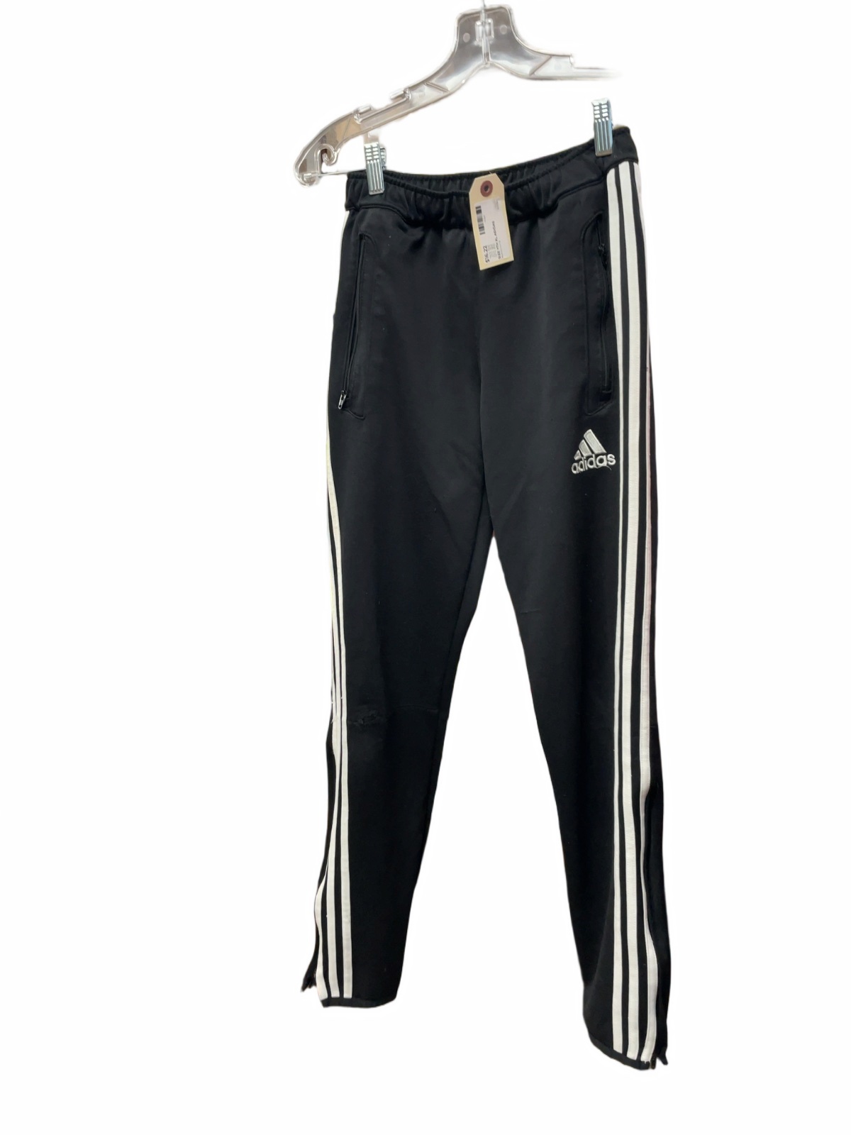 Adidas Soccer Pants Youth XL Black/White - image 1