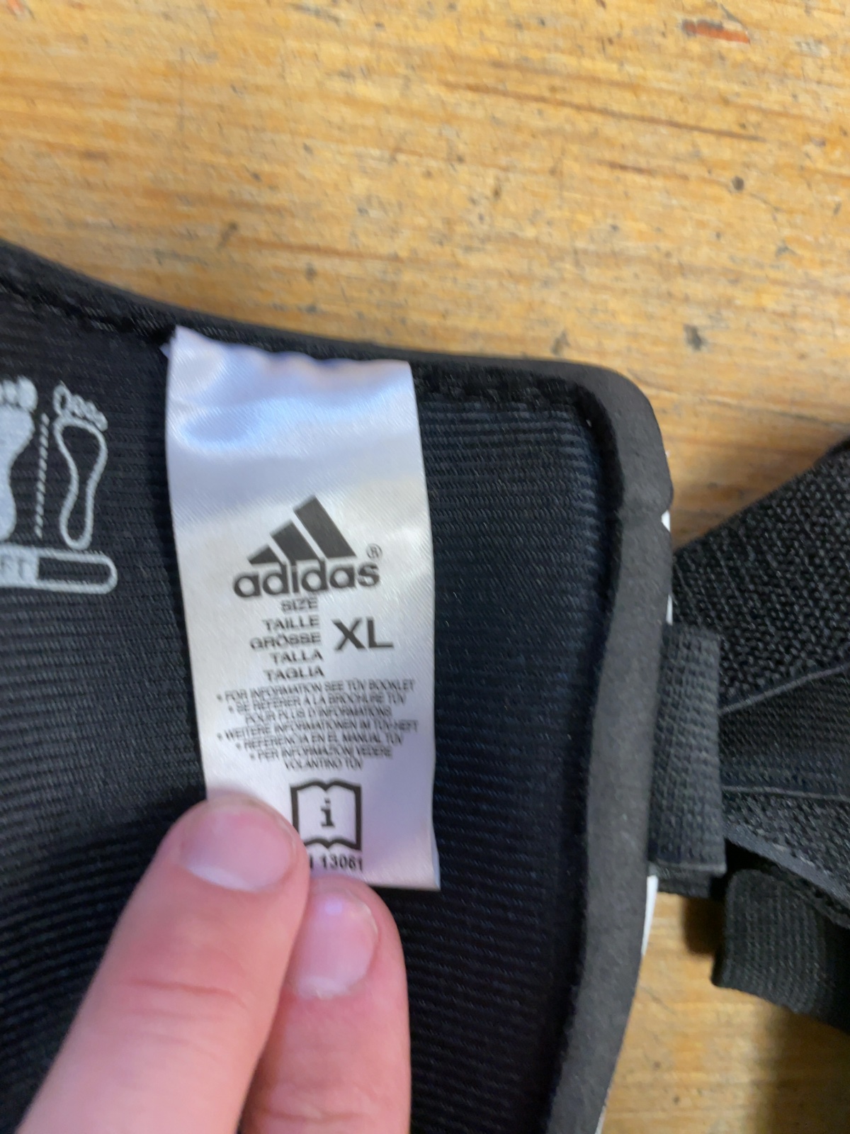 Adidas Soccer Shin Pads - Green/Black - XL