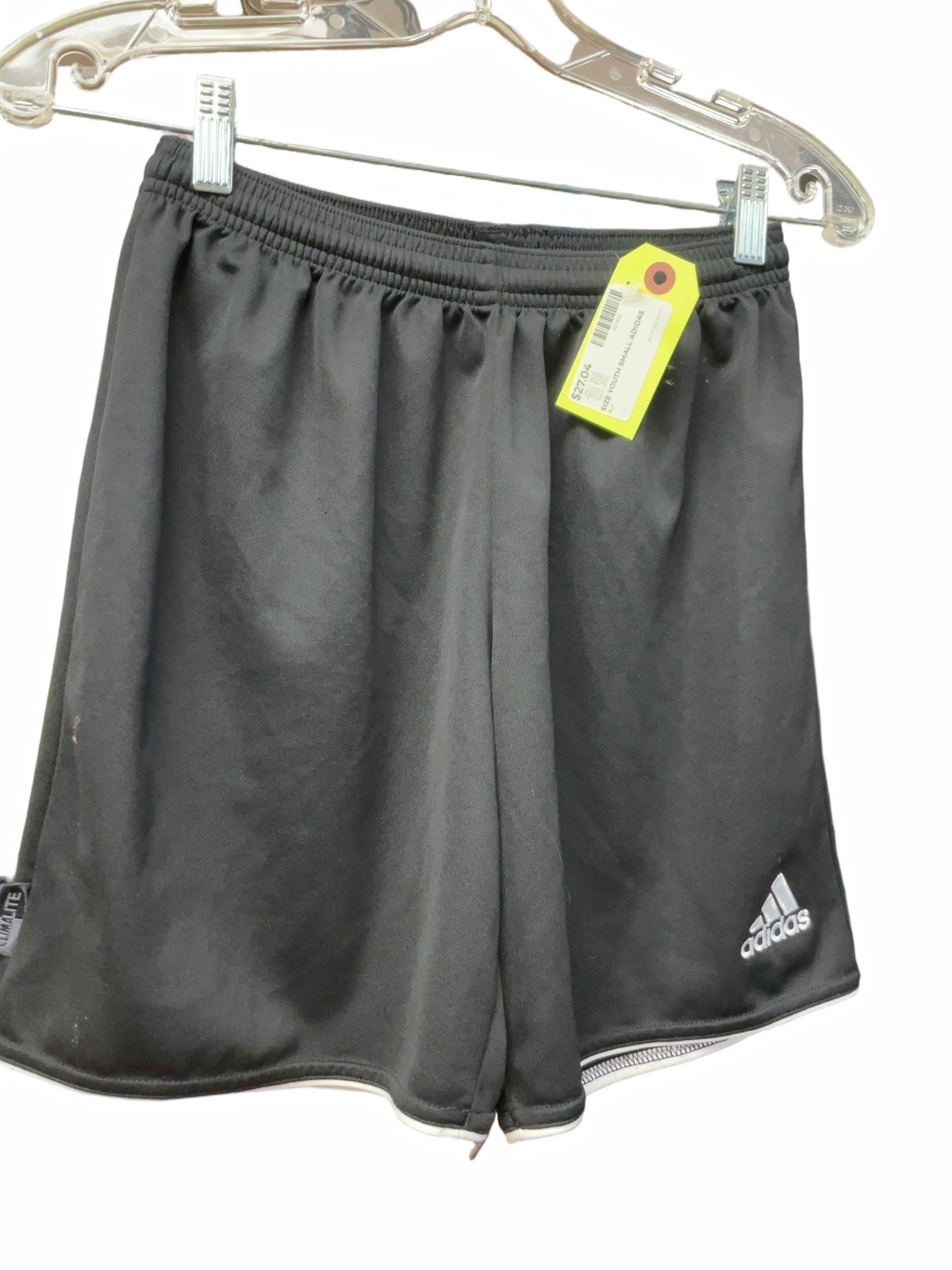 Adidas Soccer Shorts Youth Small Black - image 1