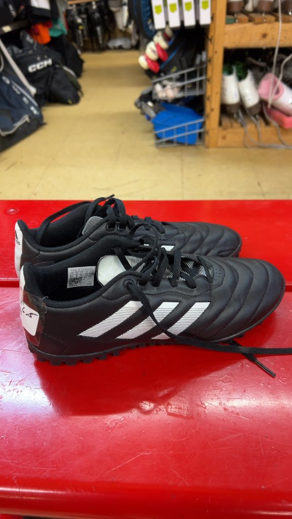Adidas Soccer Turf Cleats Black/White Good Condition Size 6.5
