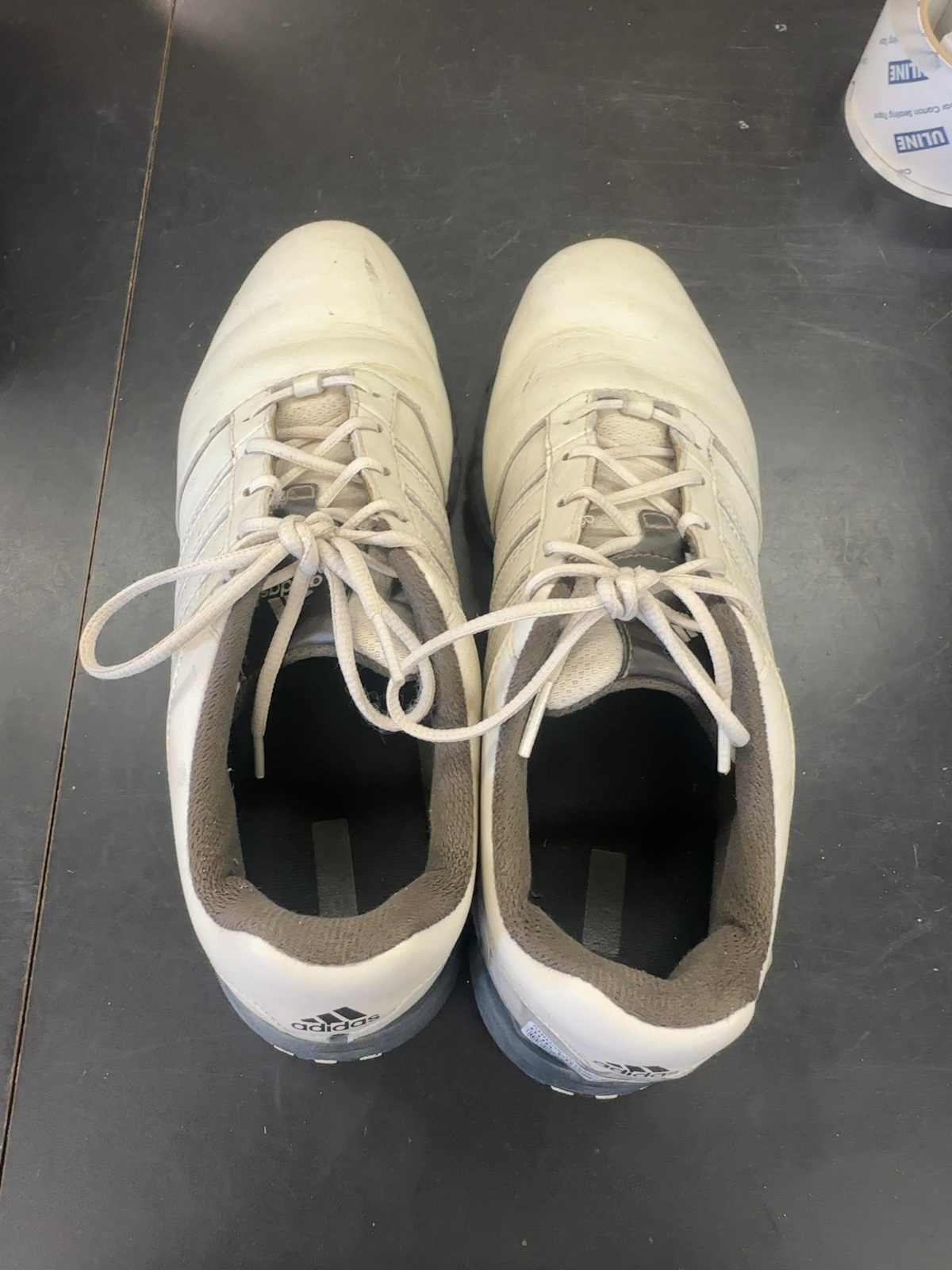 Adidas Traxion Golf Shoes - Size 9.5