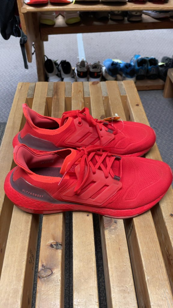 Adidas Ultraboost Running Shoes - Red - Size 11