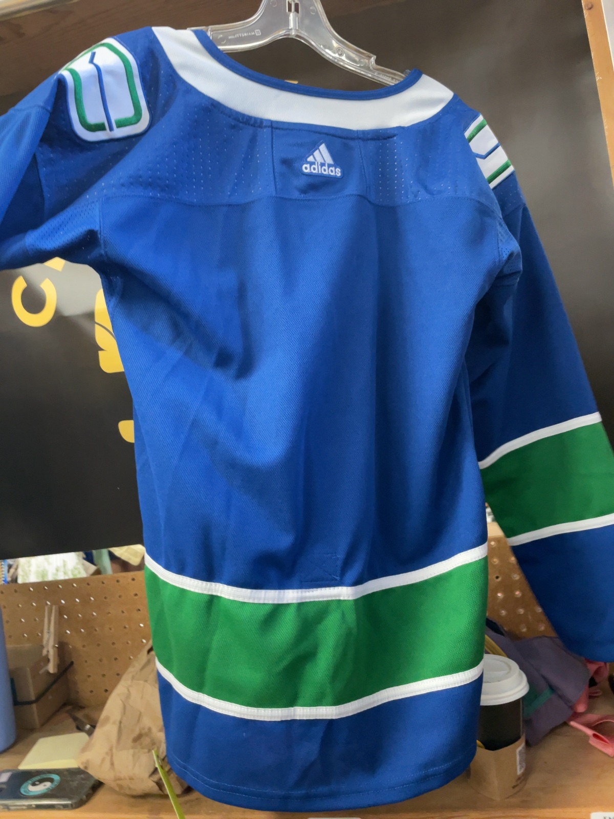 Adidas Vancouver Canucks Junior Hockey Jersey